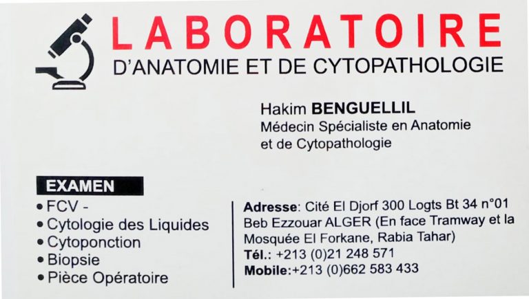 ANAPATH DOCTEUR BENGUELLIL
