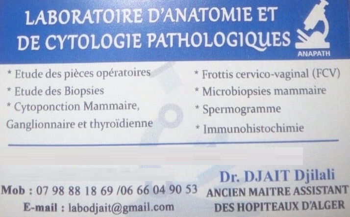 ANAPATH DOCTEUR D. DJAITOUED RHIOU