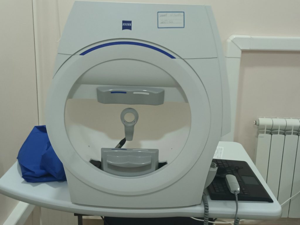saib ophtalmologue baraki CHAMP visuei humphry zeiss