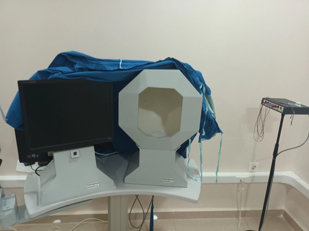 saib ophtalmologue baraki ERG Multifocal et PEV