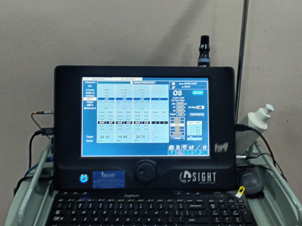 saib ophtalmologue baraki Echographie B oculaire