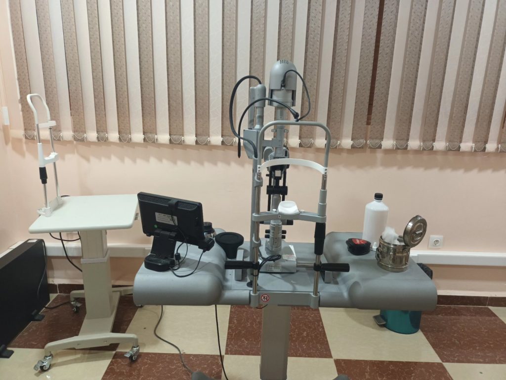saib ophtalmologue baraki Laser multispot et monochromatique jaune