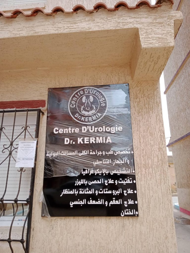 kermia urologue tenes chlef 08