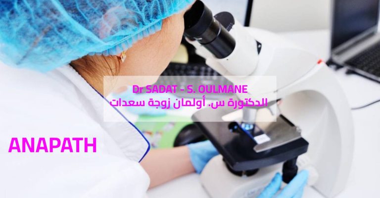 Dr SADAT – S. OULMANE – Laboratoire d&rsquo;anapath