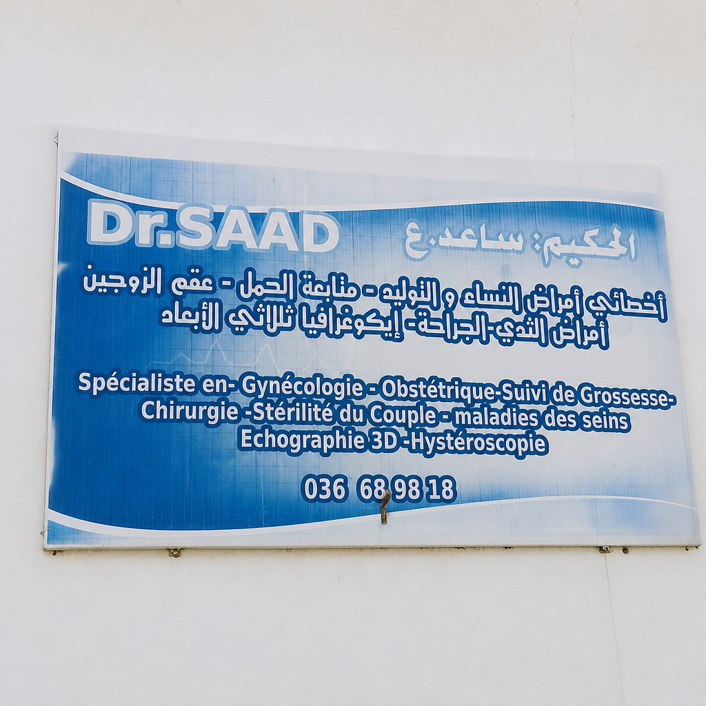 Saad gynecologue ain azel